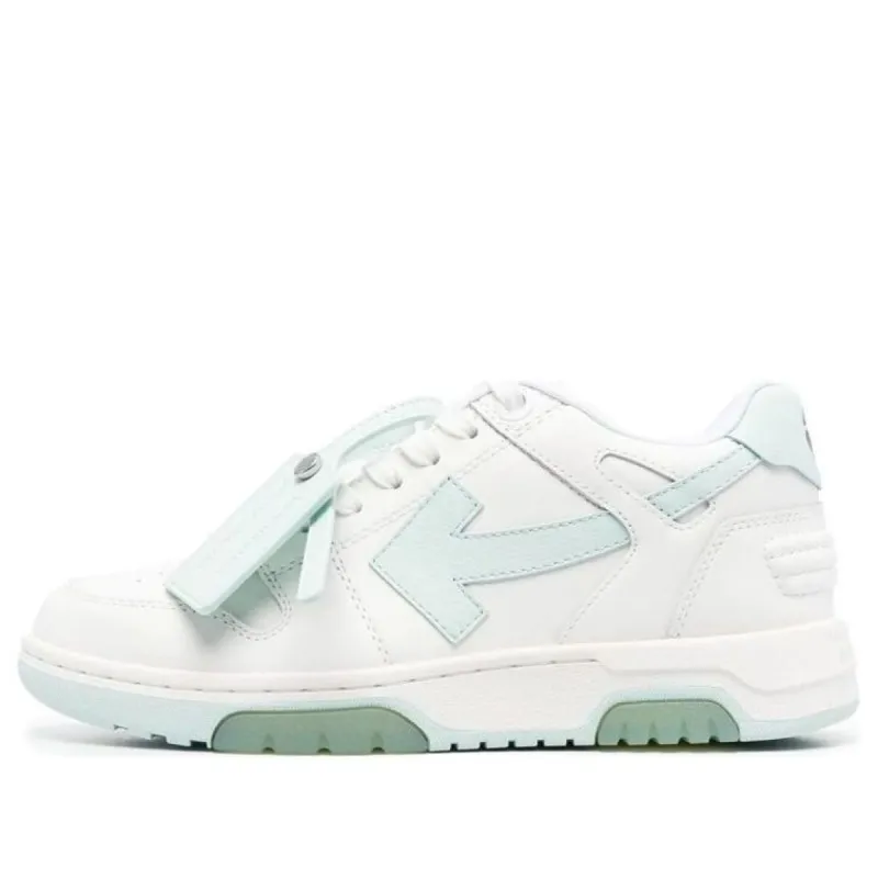 (WMNS) Off-White Out Of Office Low-Top Sneaker 'White Teal' OWIA259C99LEA0030151 sold by KicksCrew