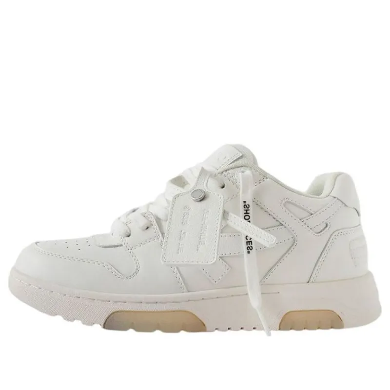 (WMNS) Off-White Out Of Office Low-Top Sneaker 'White Beige' OWIA259C99LEA0030100 sold by KicksCrew