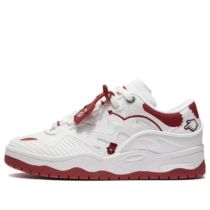 (WMNS) Li-Ning CF The One 'White Red' AGCT386-1 sold by KicksCrew