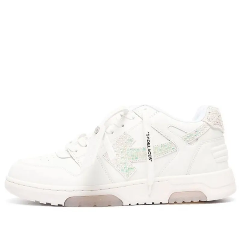 Off-White Out Of Office Low-Top Sneakers 'White' OMIA189F22LEA0090101 sold by KicksCrew