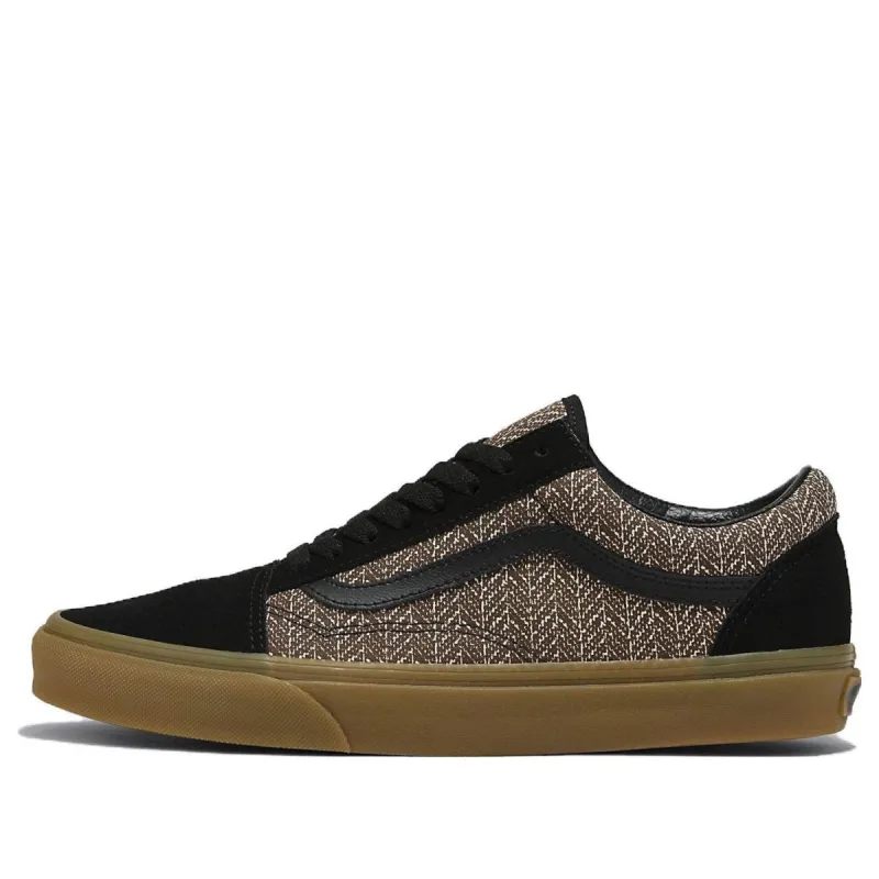 Vans Old Skool Herringbone 'Brown Black' VN000CP5YS8 sold by KicksCrew