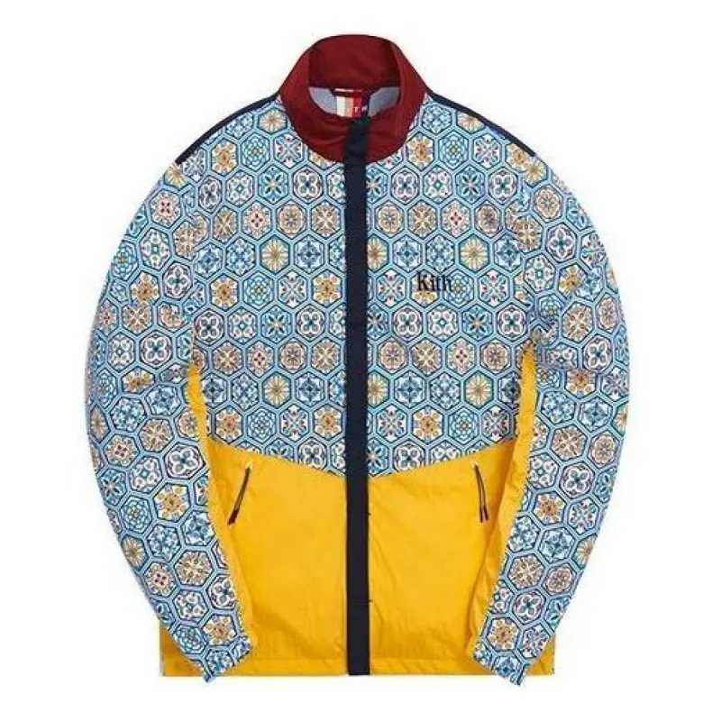 KITH Printed Track Jacket 'Blue Multi' KH1257-109 sold by KicksCrew