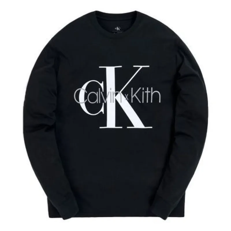 ★最新作★Kith for Ludovic Nkoth Classic Logo L/S Tee Kith for Ludovic Nkoth Classic Logo L/S Tee - Black | Parallel
