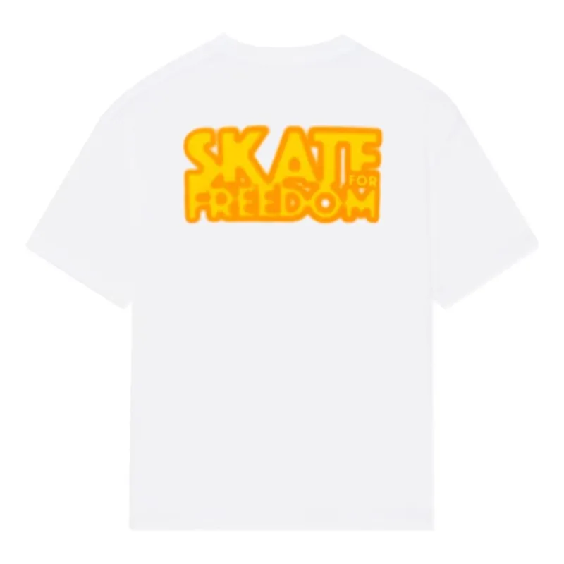 Li-Ning Skate For Freedom Graphic T-shirt 'White' AHSS305-3 sold by KicksCrew