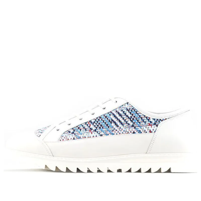 Onitsuka Tiger Blucher Lo Shoes 'White Blue' 1183B424-100 sold by KicksCrew