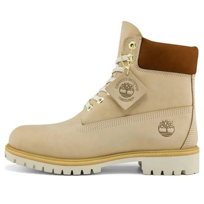 Timberland 6 Inch Premium Waterproof Boot 'Light Beige' A2JBX sold by KicksCrew