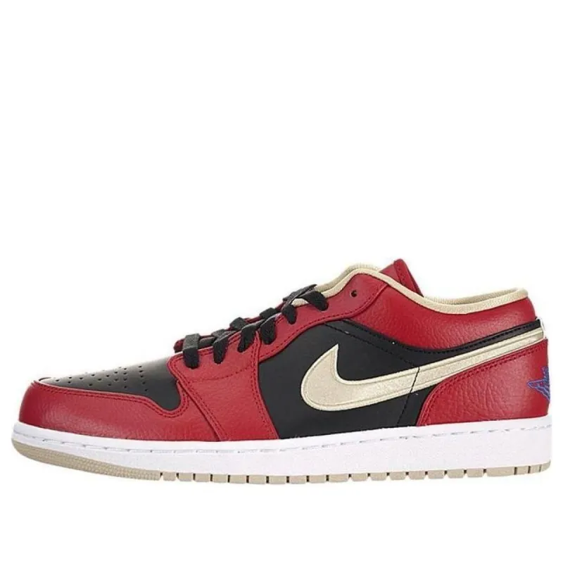Air Jordan 1 Retro Low 'Gym Red Gold' 553558-613 sold by KicksCrew