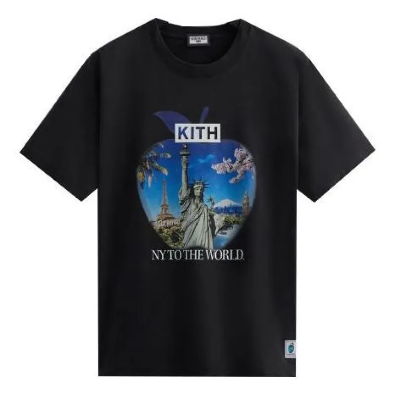 Kith New York to the World™ Apple Vintage Tee - Stadium