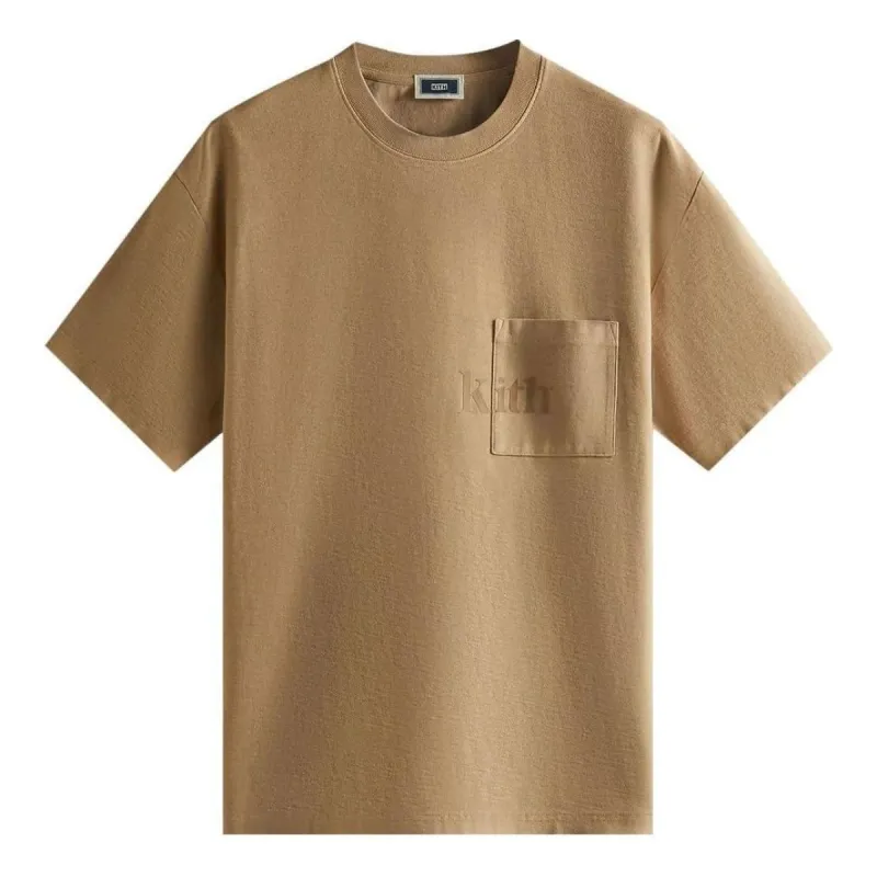 KITH Quinn Tee 'Birch' KHM030945-218 sold by KicksCrew