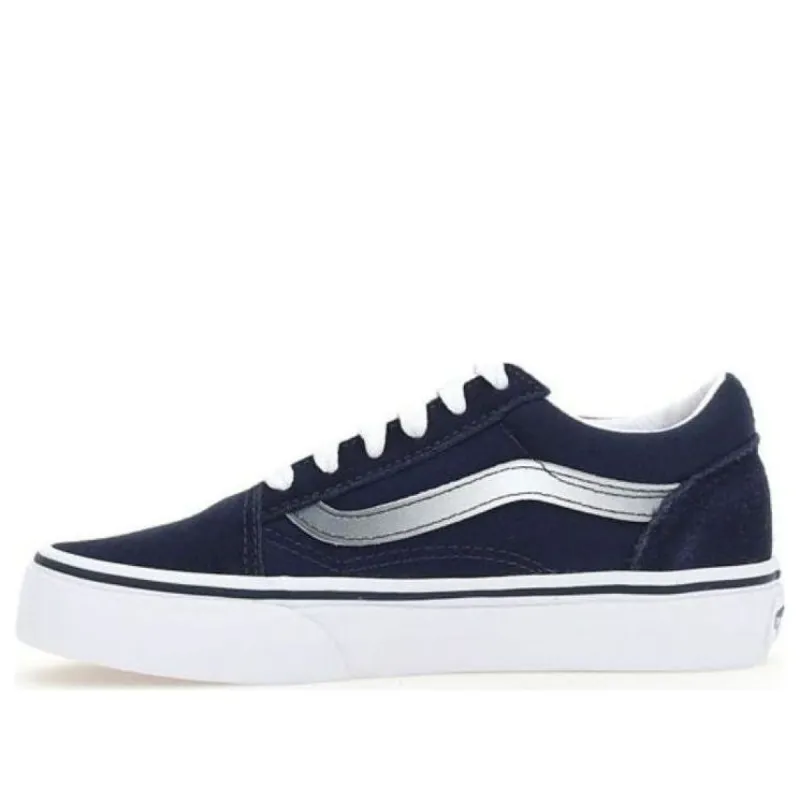 Vans Old Skool 36 DX Shoes 'Navy Silver' VN000W9T7WH sold by KicksCrew