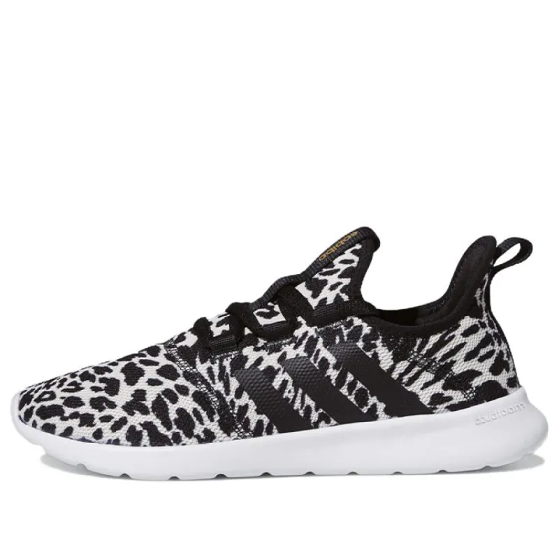 (WMNS) Adidas Cloudfoam Pure 2.0 'Black White Leopard' GW4347 sold by KicksCrew