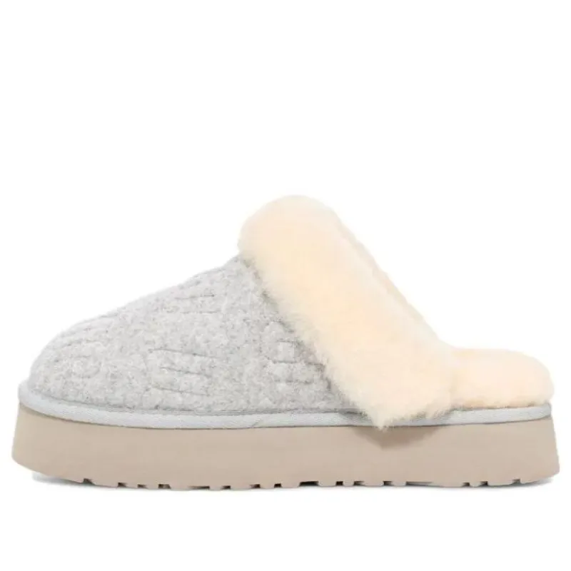 (WMNS) UGG Disquette Felted Slipper 'Grey' 1143986-GREY sold by KicksCrew