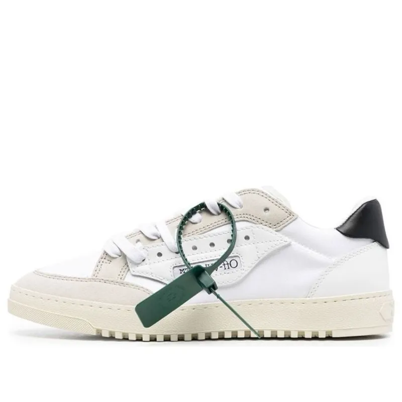 Off-White 5.0 Low-Top Sneakers 'White Black' OMIA227C99FAB0040101 sold by KicksCrew