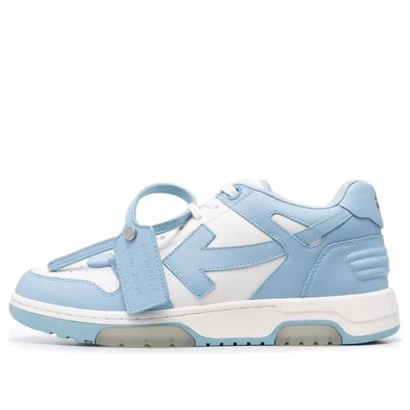 Off-White Out Of Office Calf Leather 'White Blue' OMIA189F21LEA0050140 sold by KicksCrew