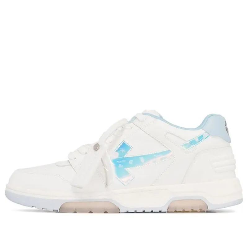 Off-White Out Of Office Low-Top Sneaker 'White Blue' OMIA189F21LEA0030181 sold by KicksCrew