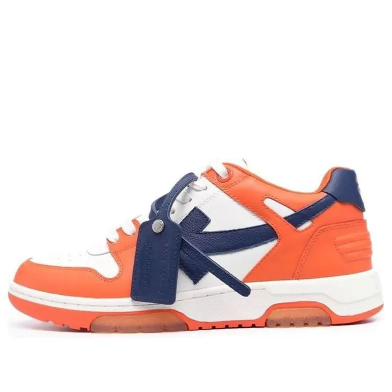 Off-White Out Of Office Low-Top Sneaker 'Orange Blue White ' OMIA189F21LEA0022045 sold by KicksCrew