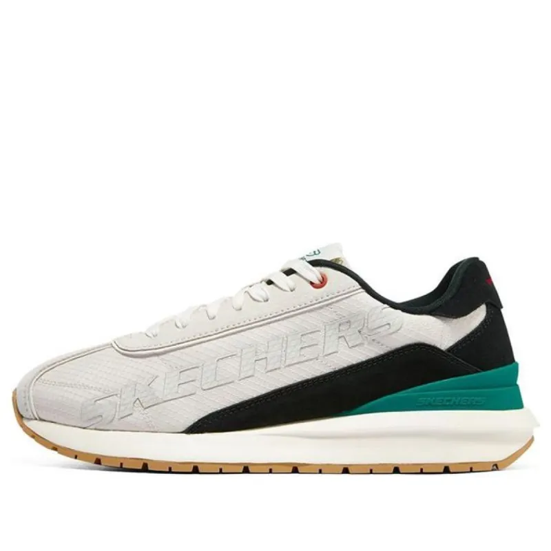 Skechers Sport Shoes 'Beige Black Green' 894062-WBK sold by KicksCrew