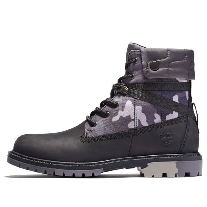 (WMNS) Timberland Heritage EK+ 6 Inch WaterProof Boot 'Black Full Grian' A2J3M015 sold by KicksCrew