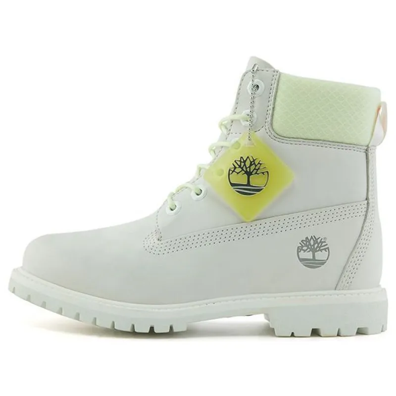 (WMNS) Timberland Premium 6 Inch Waterproof Wide Fit Boot 'Bright White Waterbuck' A2HYSW sold by KicksCrew