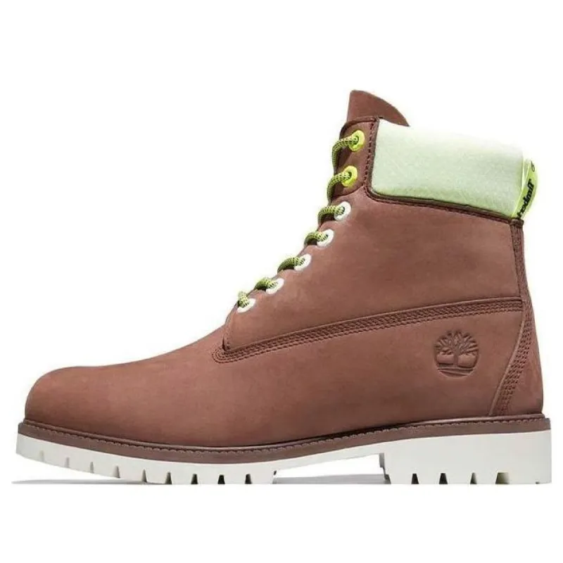Timberland Hi-Vis Heritage 6 Inch Waterproof Boot 'Dark Purple' A2HXSM sold by KicksCrew