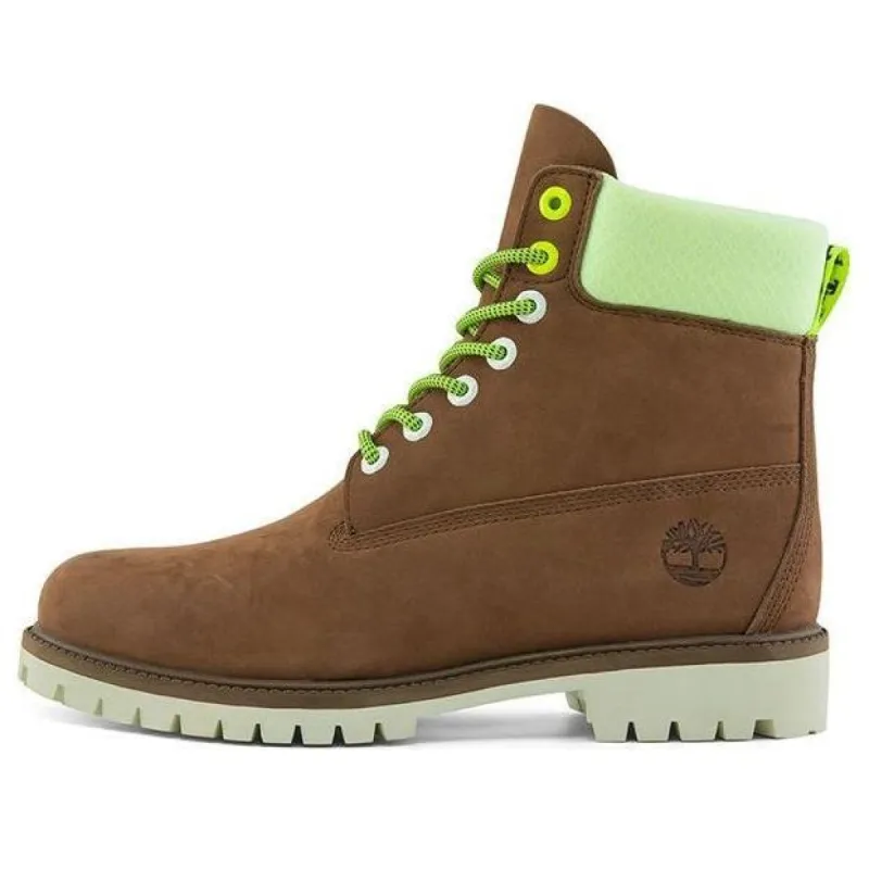 Timberland Hi-Vis Heritage 6 Inch Waterproof Wide Fit Boot 'Dark Purple' A2HXSW sold by KicksCrew