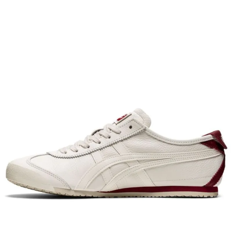 Onitsuka Tiger MEXICO 66 Shoes 'Cream Burgundy' 1183B781-100 sold by KicksCrew