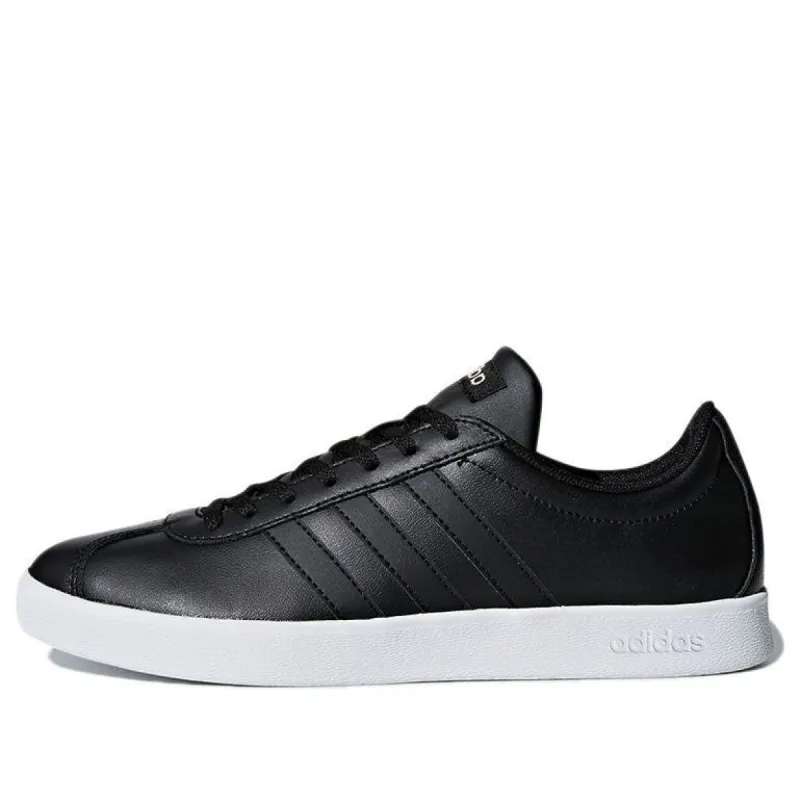 (WMNS) adidas neo Vl Court 2.0 'Black' DB0024 sold by KicksCrew