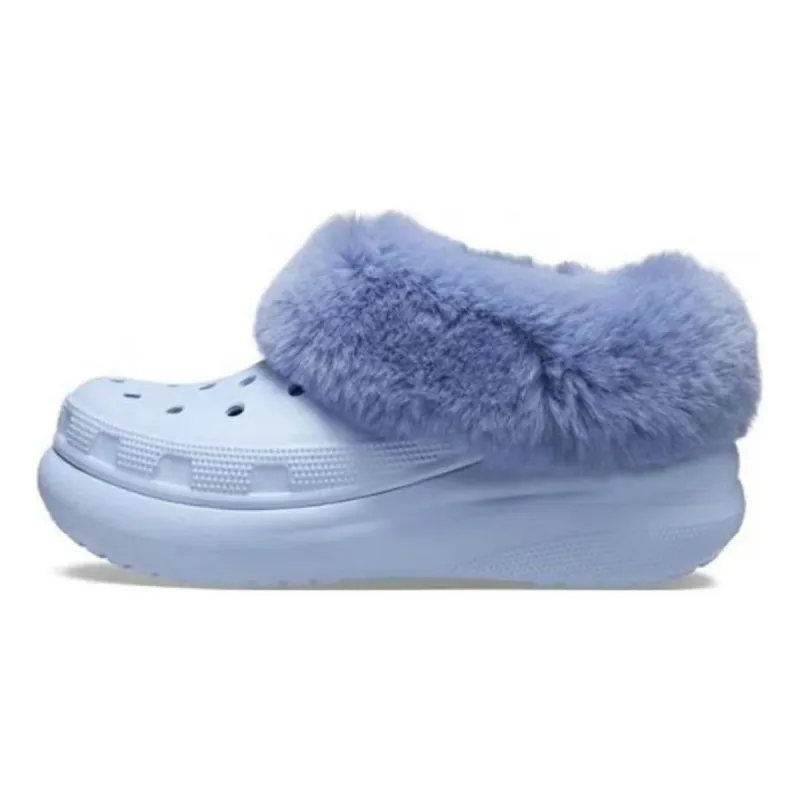 (WMNS) Crocs Furever Crush Shoe Clogs 'Blue' 208446-4NS sold by KicksCrew