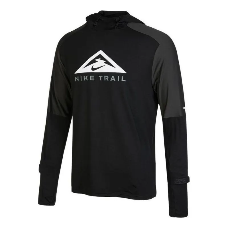 Nike Trail Long Sleeve T-Shirt 'Black' DM4744-010 sold by KicksCrew