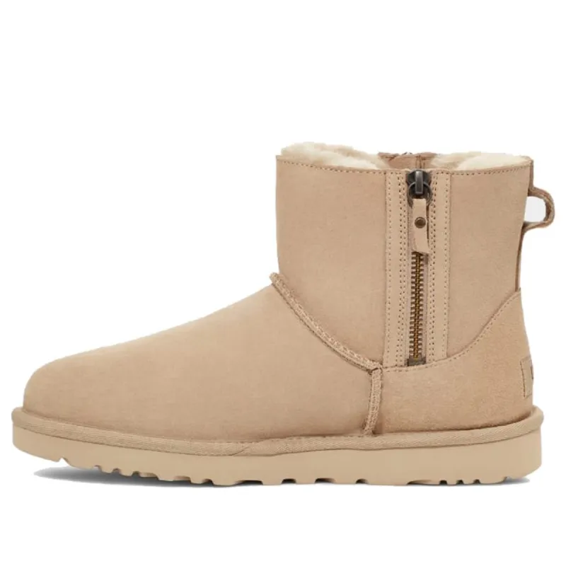 (WMNS) UGG Classic Mini Double Zip 'Mustard Seed' 1118853-MDSD sold by KicksCrew