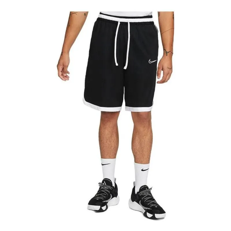Nike Elite Stripe Basketball Short Loose fit 'Black White' DD0563-010 sold by KicksCrew