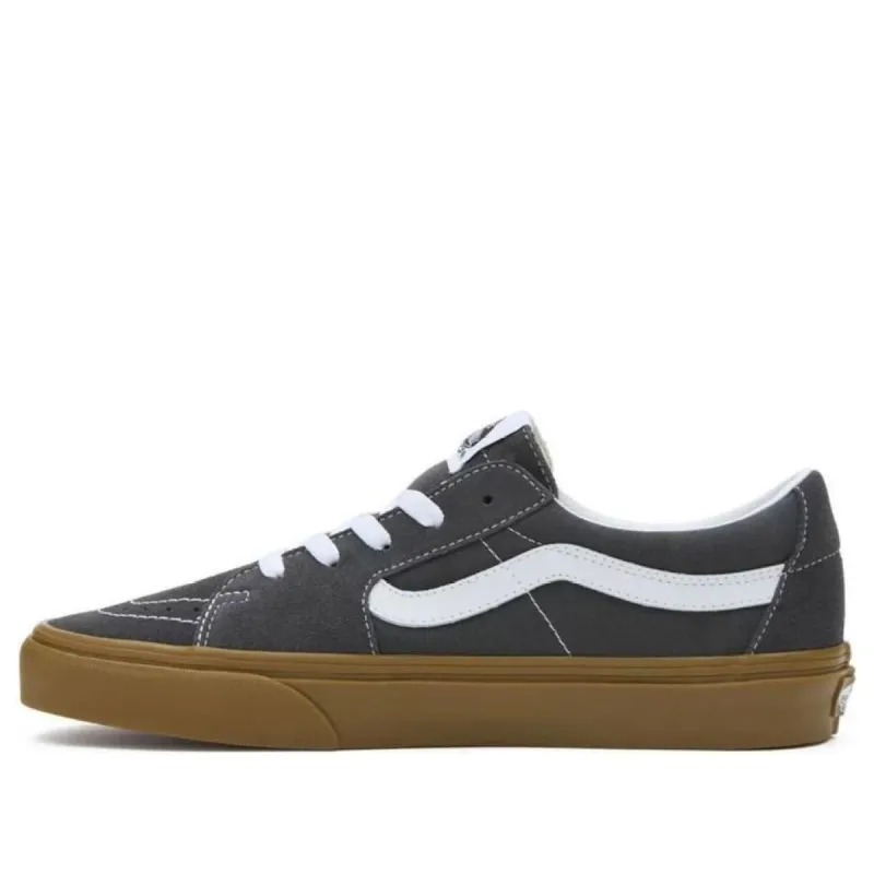 (WMNS) Vans Sk8-Low Shoes 'Grey White' VN0009QRCOE sold by KicksCrew