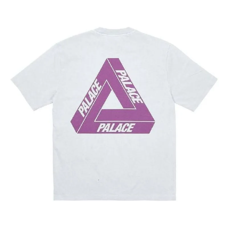 Palace SS23 Reacto Tri-ferg T-Shirt 'Blue' P24ES031 sold by KicksCrew