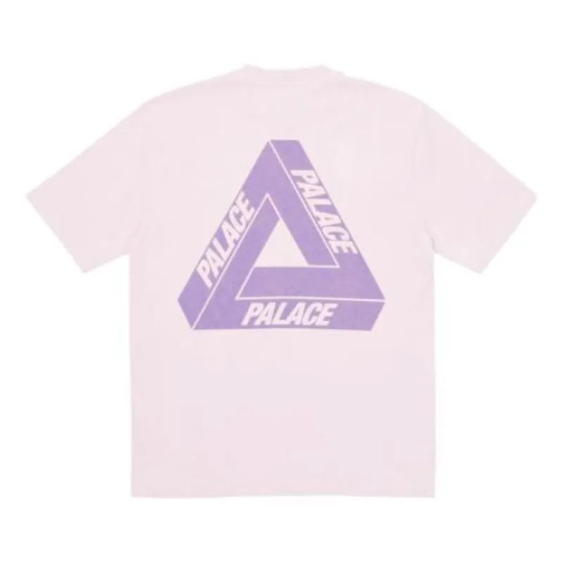 Palace SS23 Logo T-Shirt 'Pink' P24ES030 sold by KicksCrew