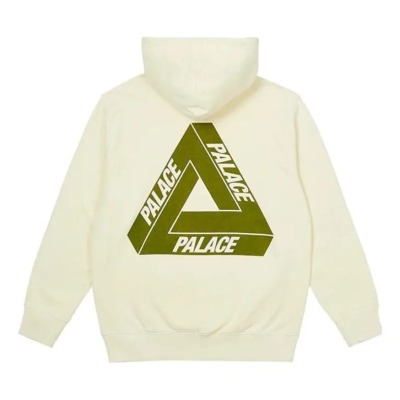 Palace Reacto Tri-ferg Hoodie 'Beige' P24CS077 sold by KicksCrew