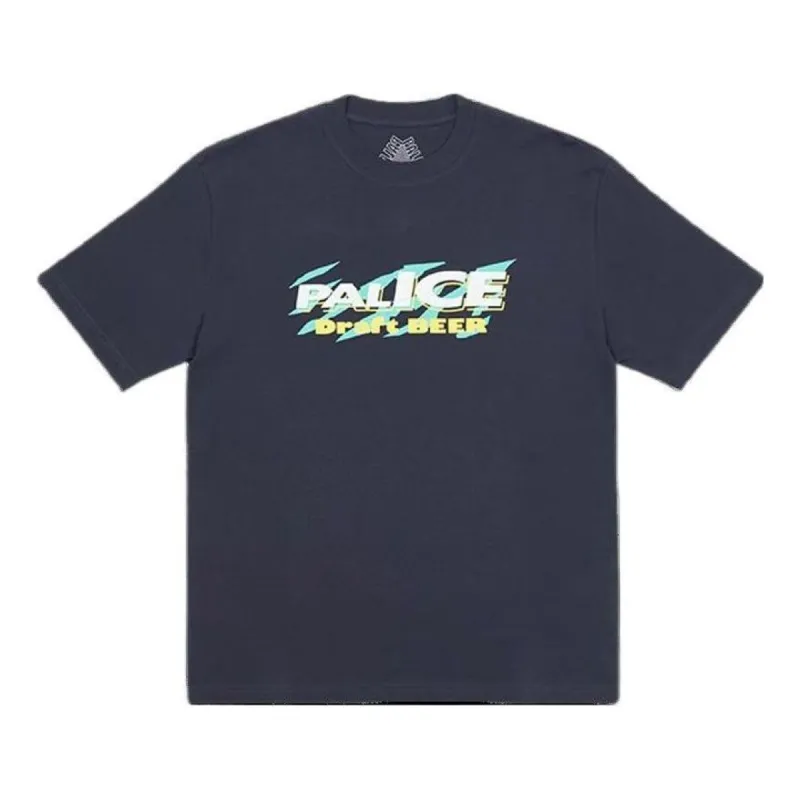 Palace FW22 Light Beer T-Shirt 'Navy' P23TS106 sold by KicksCrew