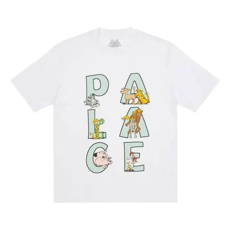 Palace FW22 Session T-Shirt 'White' P23TS054 sold by KicksCrew