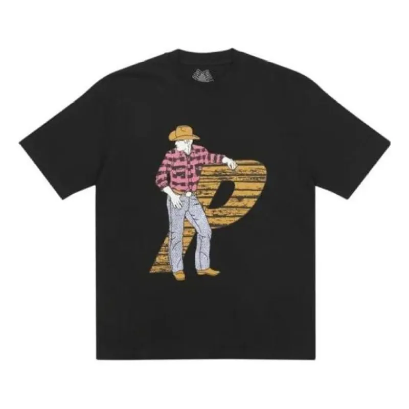Palace FW22 Saddle Up T-Shirt 'Black' P23TS047 sold by KicksCrew