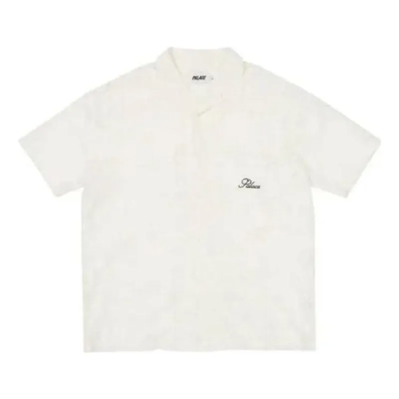 Palace SS23 Lace Shirt 'White' P23SHT019 sold by KicksCrew