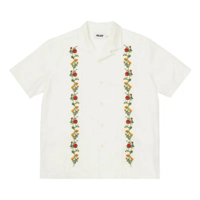 Palace FW22 Rose Chain Shirt 'White' P23SHT017 sold by KicksCrew