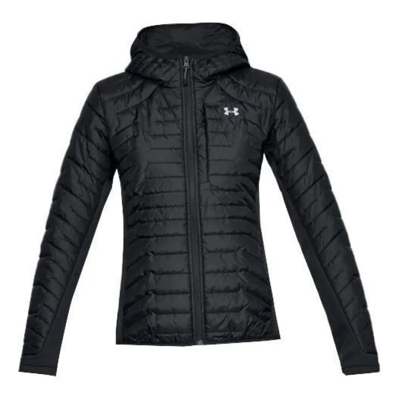 (WMNS) Under Armour ColdGear Reactor Hybrid Jacket 'Black' 1316037-001 sold by KicksCrew