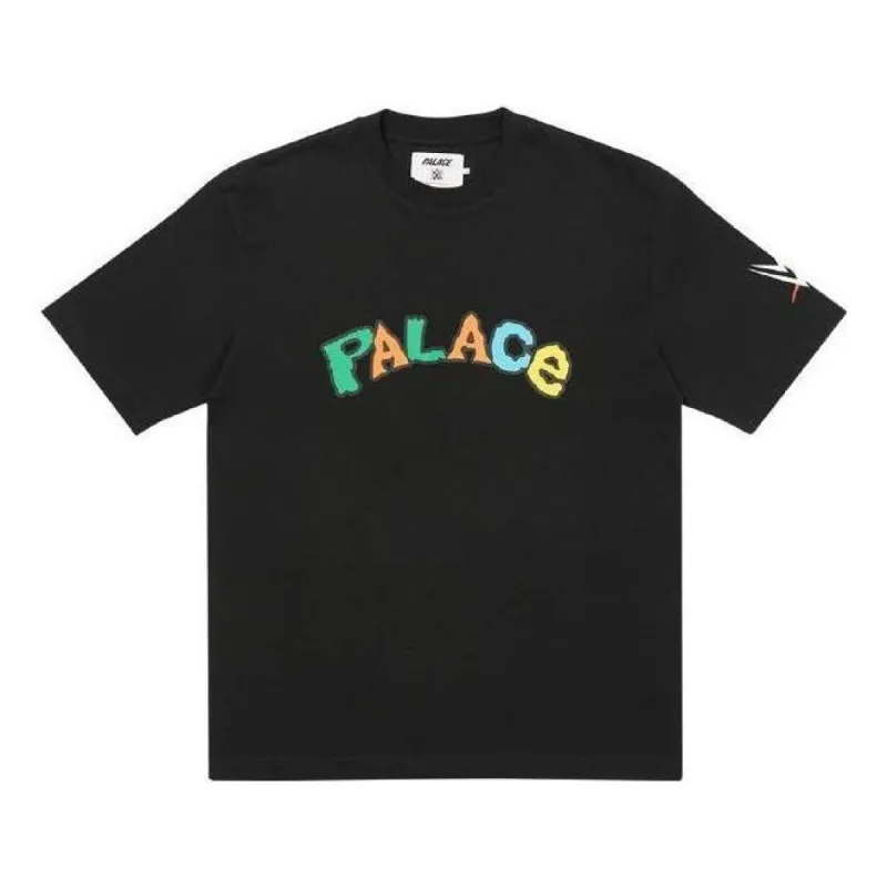 Palace X WWE SS23 Logo T-Shirt 'Black' P22TS462 sold by KicksCrew