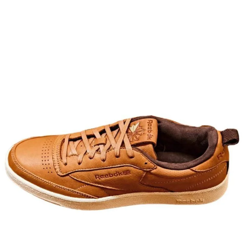 Reebok Club C 85 Premium Leather 'Brown' 100073115 sold by KicksCrew