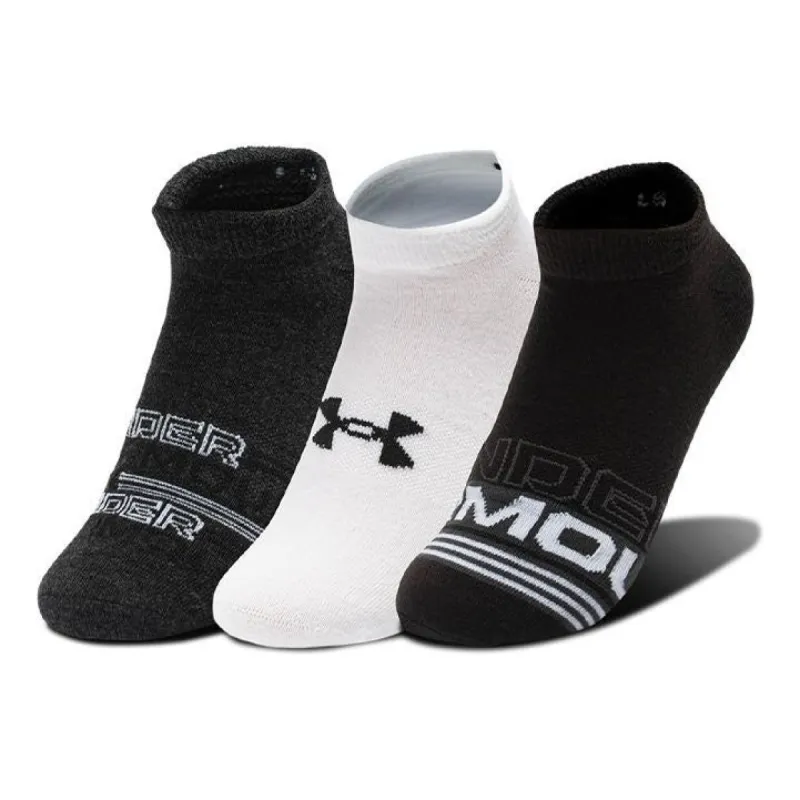 Under Armour Essential No Show Socks (3 Pack) 'Multi-Color' 1361459-001 sold by KicksCrew