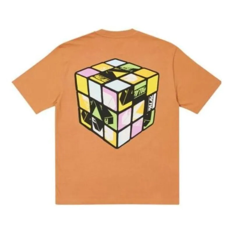 Palace SS22 Dont Be Square T-Shirt 'Orange' P22TS421 sold by KicksCrew