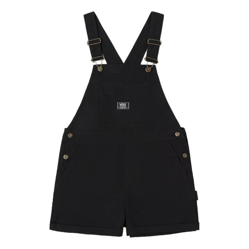 (WMNS) Vans Ground Work Shortall 'Black' VN0A5LMWBLK sold by KicksCrew