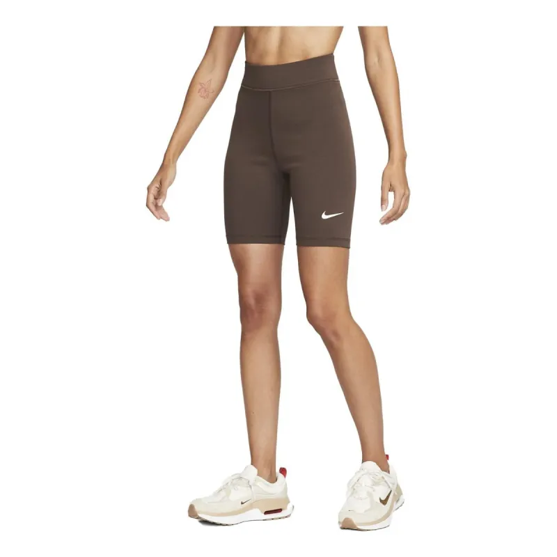 (WMNS) Nike Sportswear Leg-A-See Bike Shorts 'Brown' DV7798-237 sold by KicksCrew