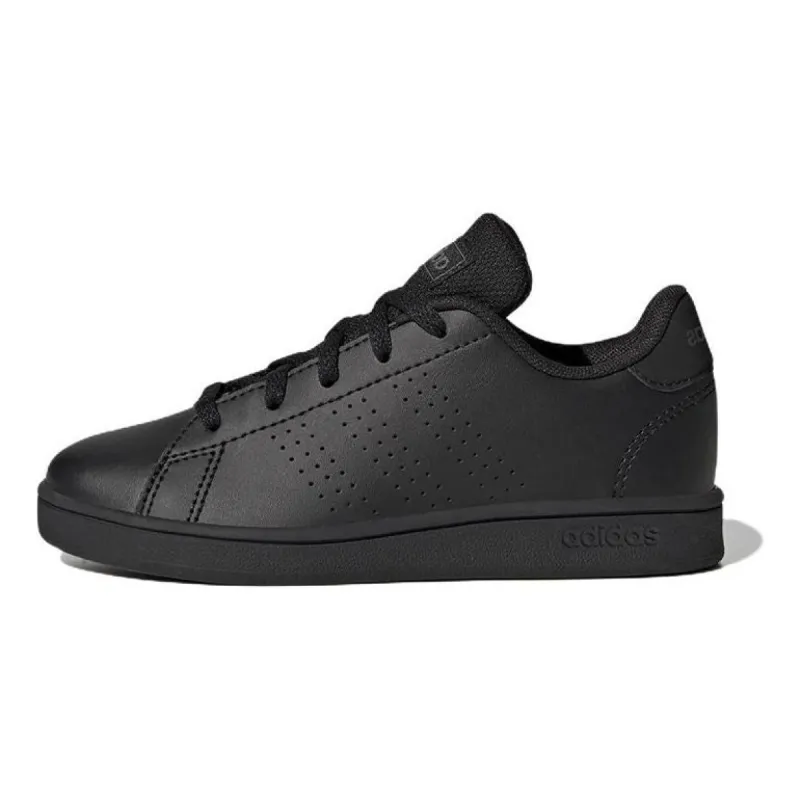 (GS) Adidas Advantage Lifestyle Court Lace Shoes 'Core Black' GW6484 sold by KicksCrew