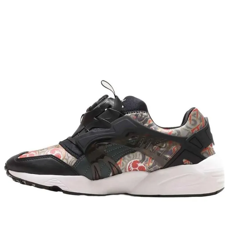 PUMA Disc Blaze x atmos x Three Tides Tattoo 'Black' 393828-01 sold by KicksCrew