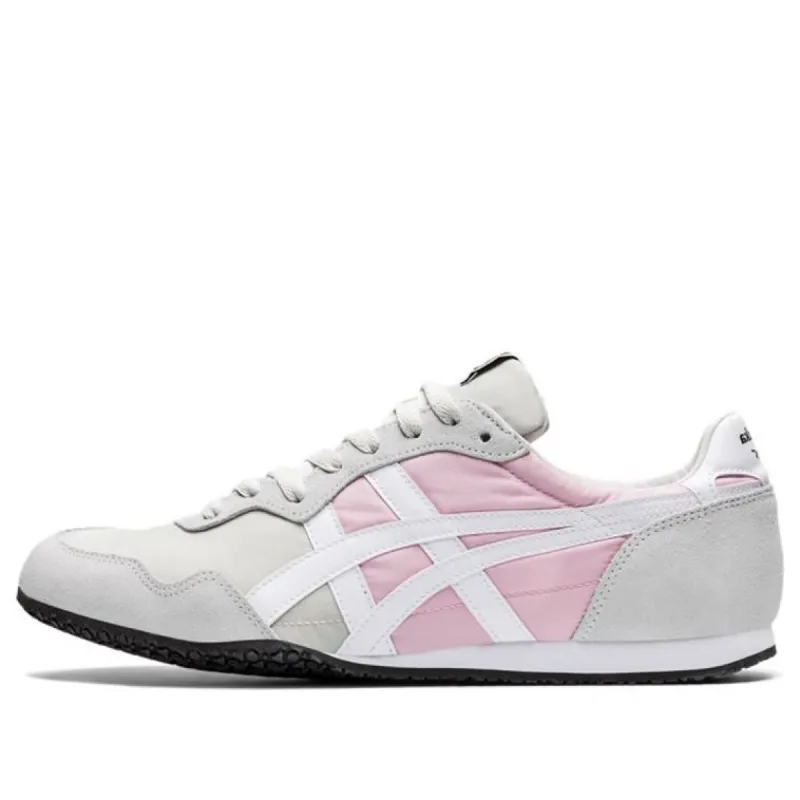 Onitsuka Tiger Serrano Shoes 'White Grey Pink' 1183B400-023 sold by KicksCrew